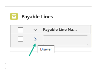 Advanced Line Manager grid with the button toolbar