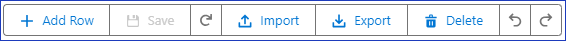 Advanced Line Manager button toolbar detail